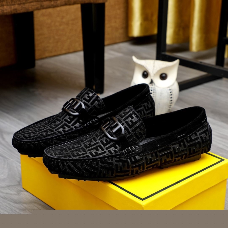 F**di leather shoes